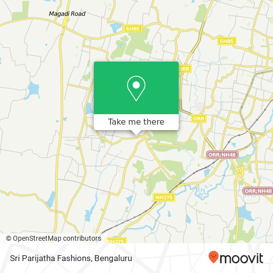 Sri Parijatha Fashions, 3rd Cross Road Bengaluru 560110 KA map