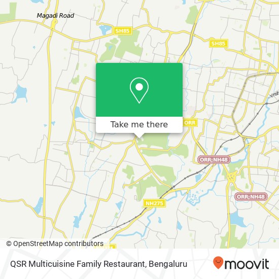 QSR Multicuisine Family Restaurant, Bengaluru 560072 KA map