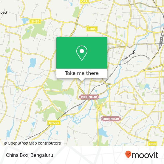 China Box, Main Road Bengaluru 560072 KA map