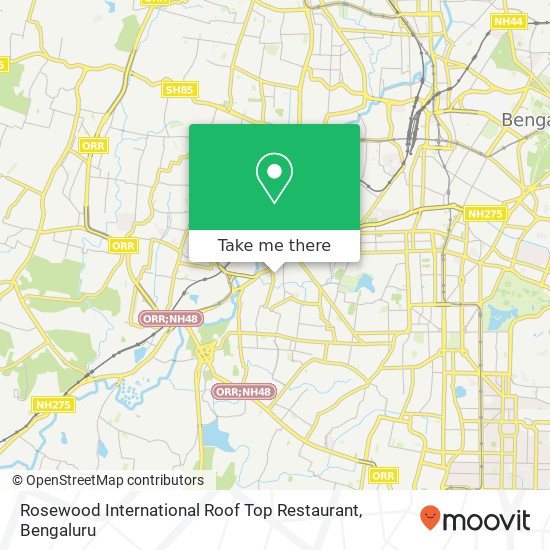 Rosewood International Roof Top Restaurant, Bengaluru 560026 KA map