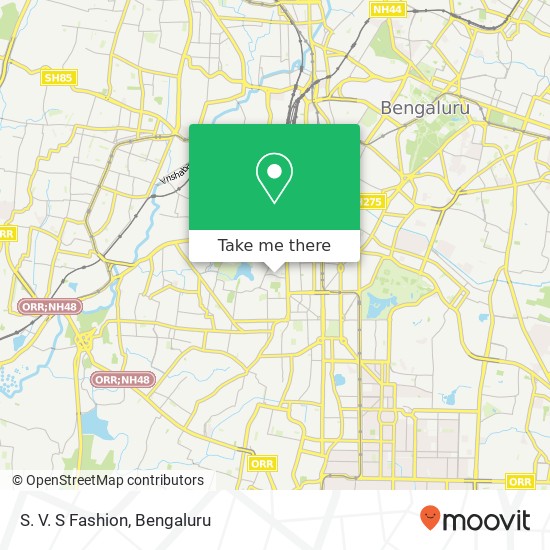 S. V. S Fashion, Bengaluru 560019 KA map