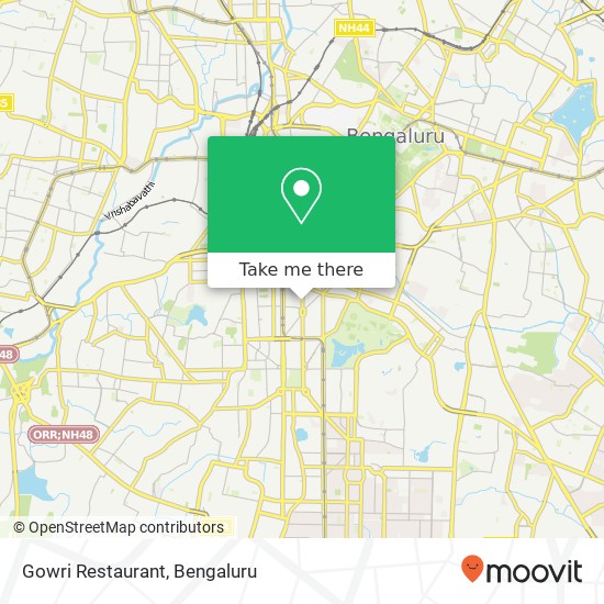 Gowri Restaurant, Sajjan Rao Road Bengaluru 560004 KA map