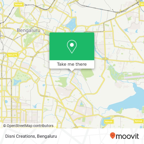 Disni Creations, Bazaar Street Bengaluru 560047 KA map