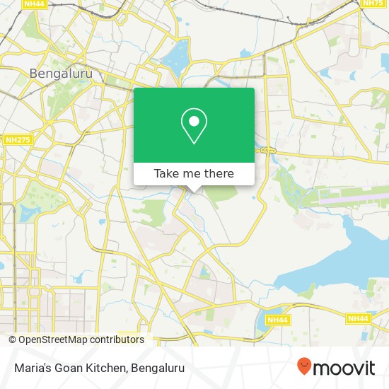 Maria's Goan Kitchen, Residents Association Road Bengaluru 560047 KA map