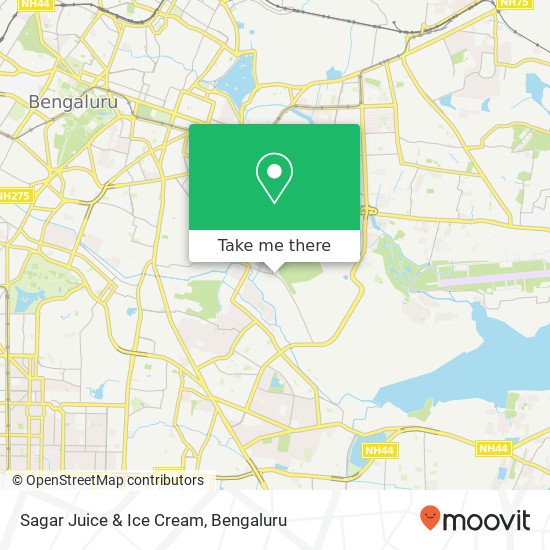 Sagar Juice & Ice Cream, Ejipura Main Road Bengaluru 560047 KA map