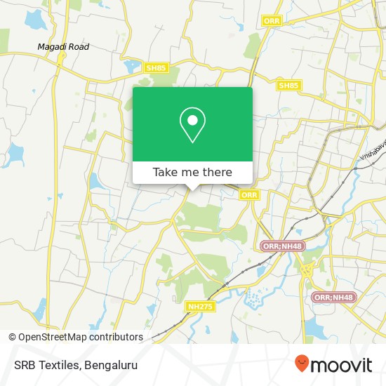 SRB Textiles, 1st Cross Road Bengaluru 560072 KA map