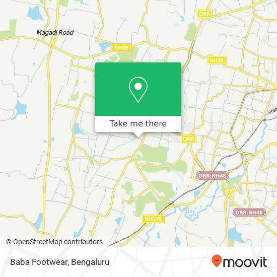 Baba Footwear, Mallatha Hallimain Road Bengaluru 560110 KA map