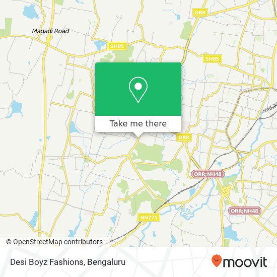 Desi Boyz Fashions, Outer Ring Road Bengaluru 560056 KA map