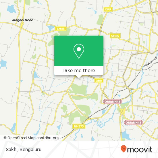 Sakhi, 4th Cross Road Bengaluru 560072 KA map