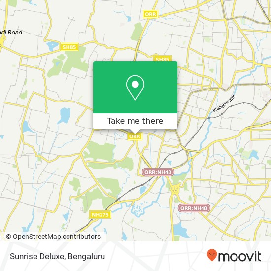 Sunrise Deluxe, DR V K Rao Road Bengaluru KA map