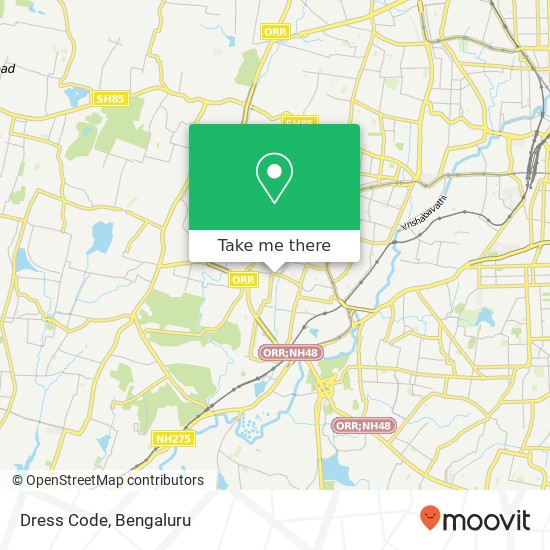 Dress Code, 14th Main Road Bengaluru KA map