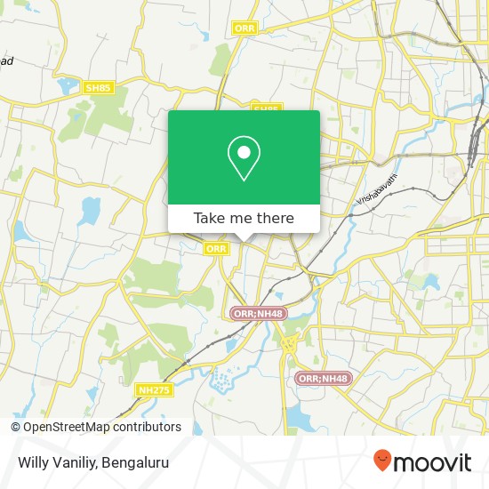 Willy Vaniliy, 14th Main Road Bengaluru 560072 KA map