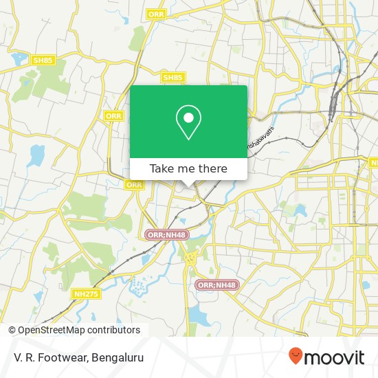 V. R. Footwear, 14th Main Road Bengaluru 560040 KA map