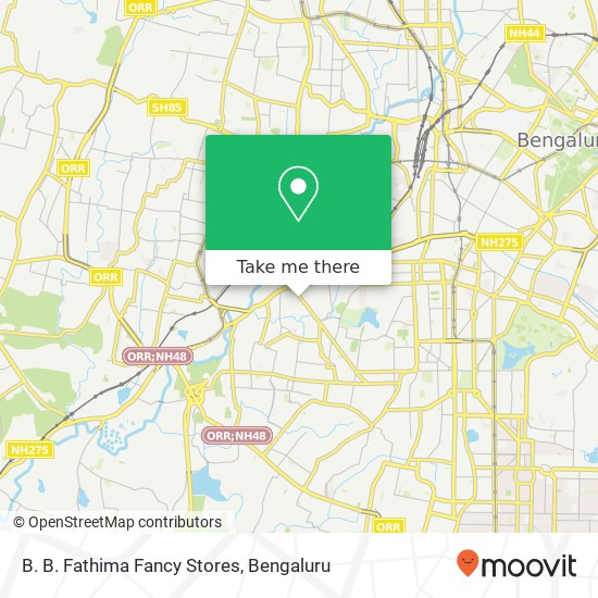 B. B. Fathima Fancy Stores, 1st Main Road Bengaluru 560026 KA map