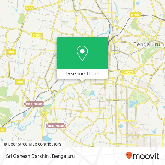 Sri Ganesh Darshini, 1st Main Road Bengaluru 560018 KA map