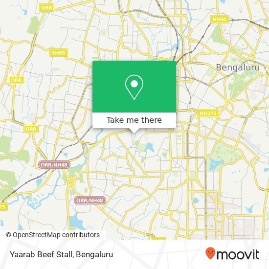 Yaarab Beef Stall, 10th Cross Road Bengaluru 560018 KA map