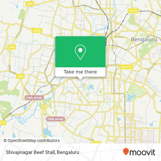 Shivajinagar Beef Stall, 2nd Main Road Bengaluru 560018 KA map