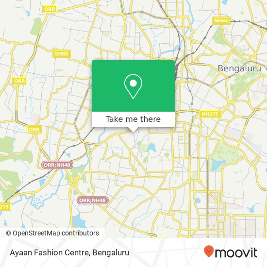 Ayaan Fashion Centre, 2nd Main Road Bengaluru 560018 KA map