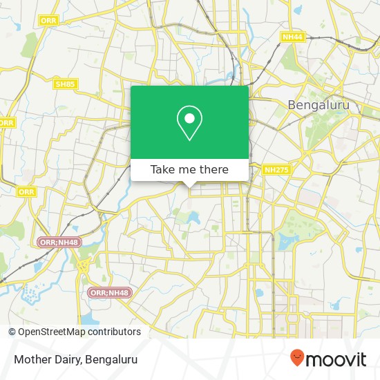 Mother Dairy, 3rd Main Road Bengaluru 560018 KA map