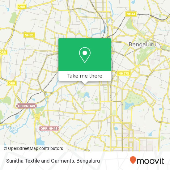 Sunitha Textile and Garments, 9th Cross Road Bengaluru 560018 KA map