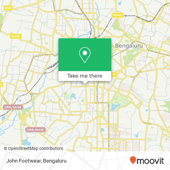 John Footwear, 4th Main Road Bengaluru 560018 KA map