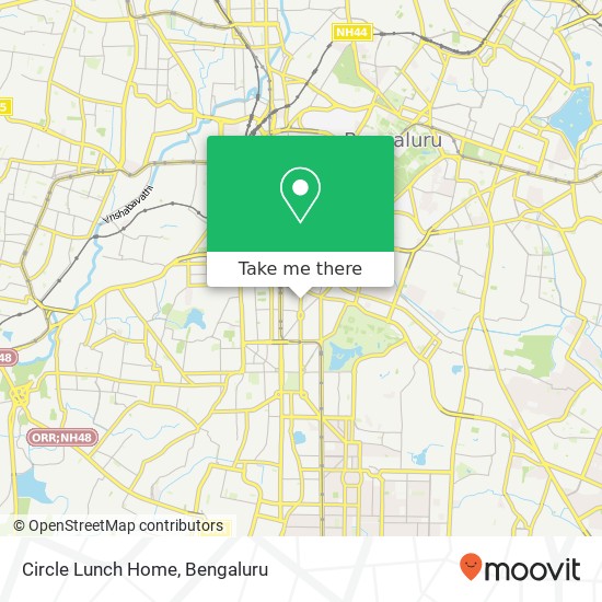 Circle Lunch Home, Sajjan Rao Road Bengaluru 560004 KA map