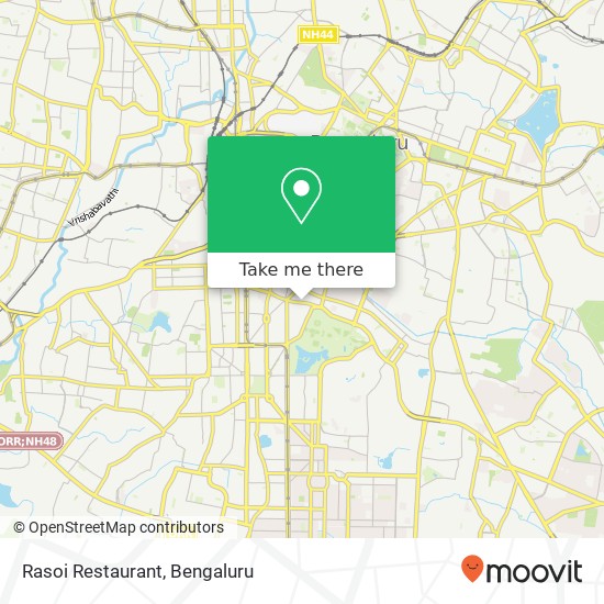 Rasoi Restaurant, Lalbagh Fort Road Bengaluru 560004 KA map