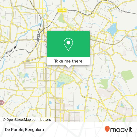 De Purple, 6th Cross Road Bengaluru KA map