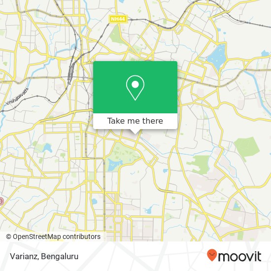 Varianz, 3rd Cross Road Bengaluru KA map