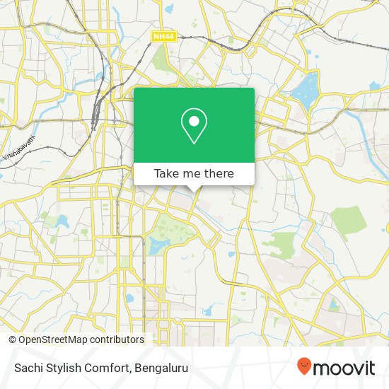 Sachi Stylish Comfort, 4th Cross Road Bengaluru KA map