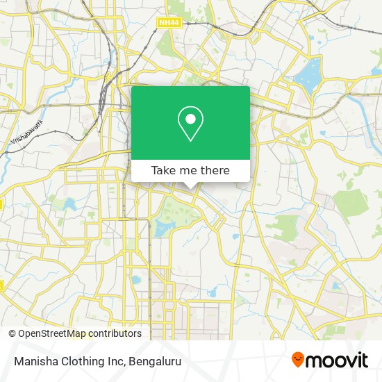 Manisha Clothing Inc map