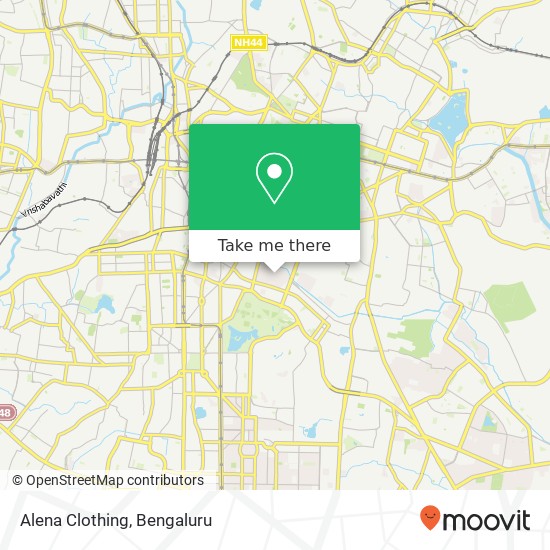 Alena Clothing, 6th Cross Road Bengaluru KA map