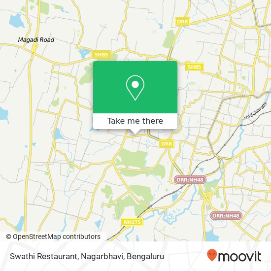 Swathi Restaurant, Nagarbhavi, 12th Main Road Bengaluru 560072 KA map