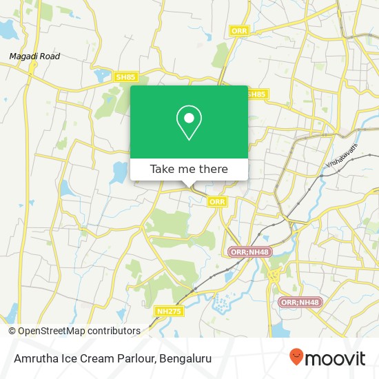 Amrutha Ice Cream Parlour, Malathalli Road Bengaluru 560072 KA map