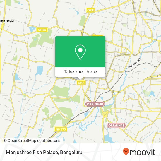 Manjushree Fish Palace, 1st Main Road Bengaluru 560072 KA map