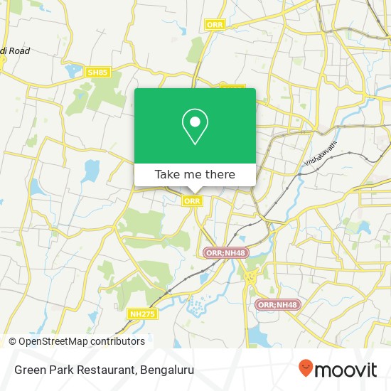 Green Park Restaurant, 1st Main Road Bengaluru 560072 KA map