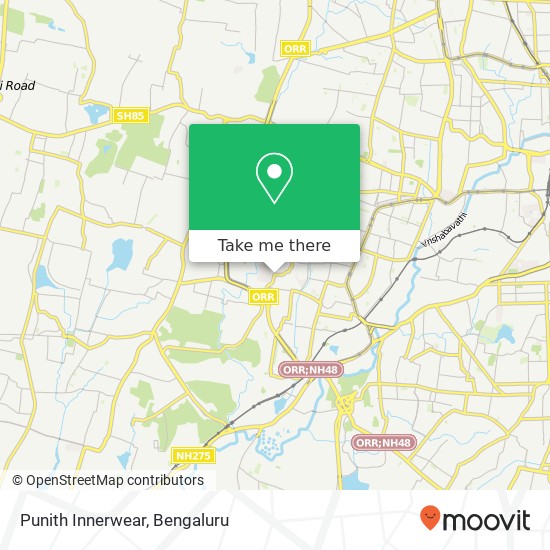 Punith Innerwear, DR V K Rao Road Bengaluru KA map