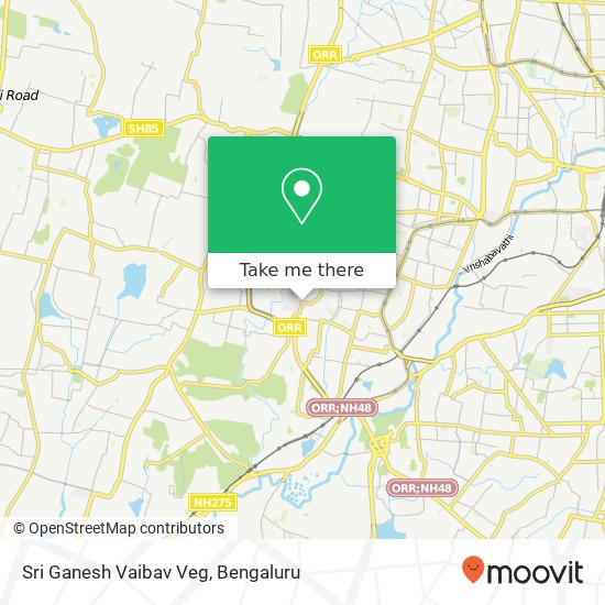 Sri Ganesh Vaibav Veg, DR V K Rao Road Bengaluru KA map