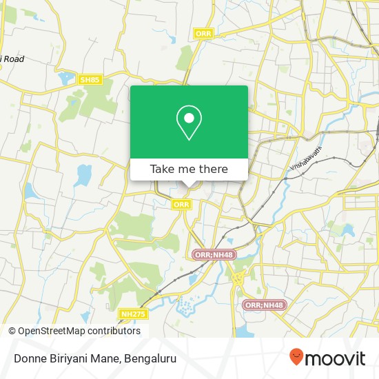 Donne Biriyani Mane, 2nd Main Road Bengaluru KA map