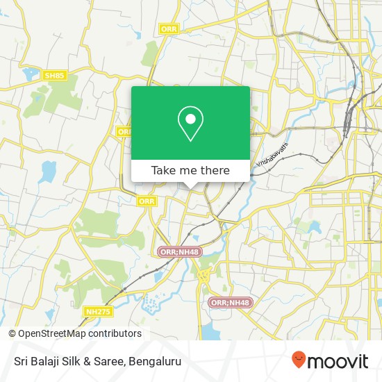 Sri Balaji Silk & Saree, 8th Cross Road Bengaluru 560040 KA map