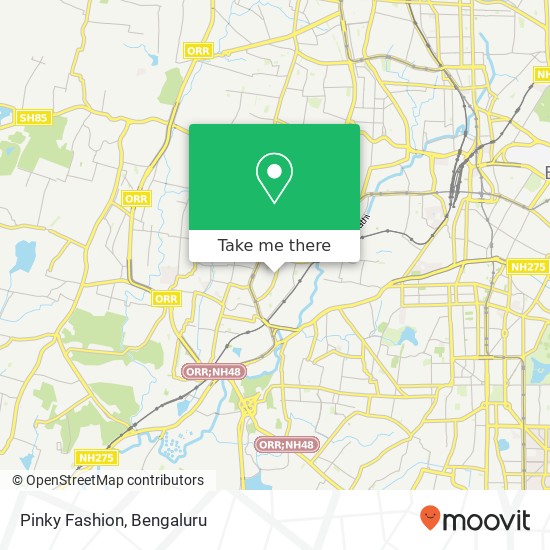 Pinky Fashion, 7th Main Road Bengaluru 560104 KA map