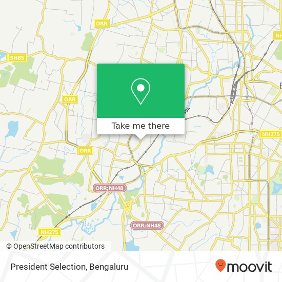 President Selection, 4th Cross Road Bengaluru 560104 KA map