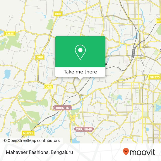 Mahaveer Fashions, 4th Cross Road Bengaluru 560104 KA map