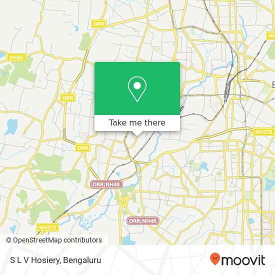 S L V Hosiery, 11th Main Road Bengaluru KA map
