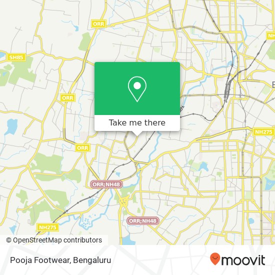 Pooja Footwear, 4th Cross Road Bengaluru 560104 KA map