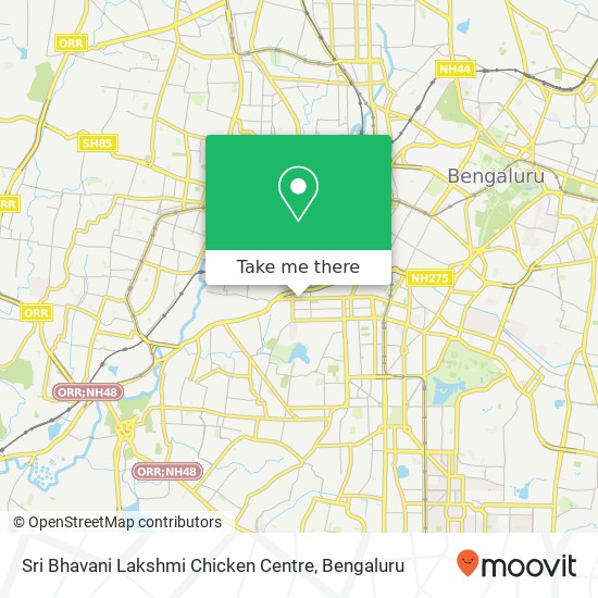 Sri Bhavani Lakshmi Chicken Centre, Tippu Sultan Palace Road Bengaluru 560018 KA map