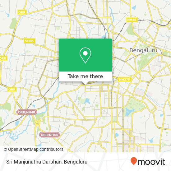 Sri Manjunatha Darshan, Tippu Sultan Palace Road Bengaluru 560018 KA map