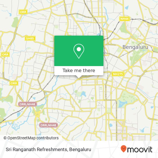 Sri Ranganath Refreshments, Mysore Road Bengaluru 560018 KA map