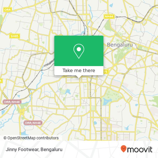 Jinny Footwear, 2nd Main 3rd Cross Road Bengaluru 560018 KA map