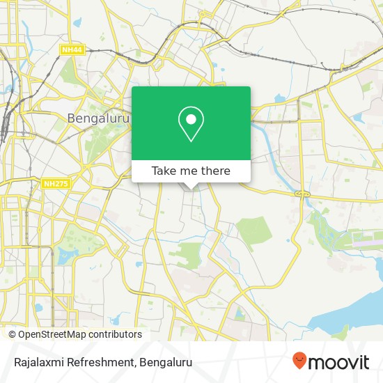 Rajalaxmi Refreshment, Mother Teresa Road Bengaluru 560047 KA map